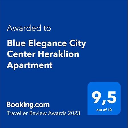 Blue Elegance City Center Heraklion Apartment Exteriör bild