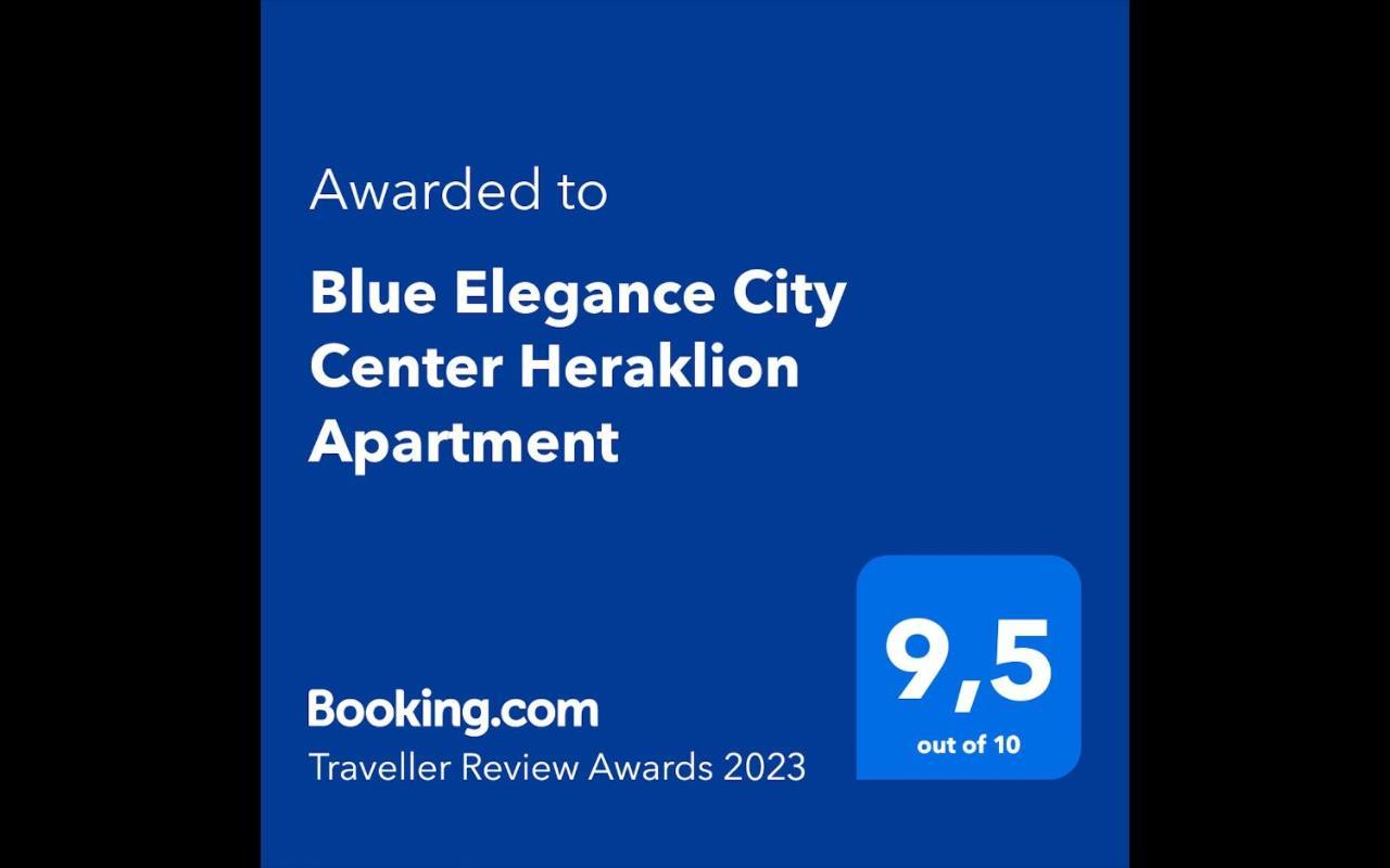 Blue Elegance City Center Heraklion Apartment Exteriör bild